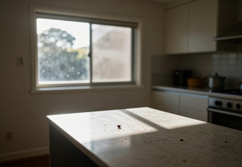 Rodent droppings and damage in a Stanhope Gardens rental property